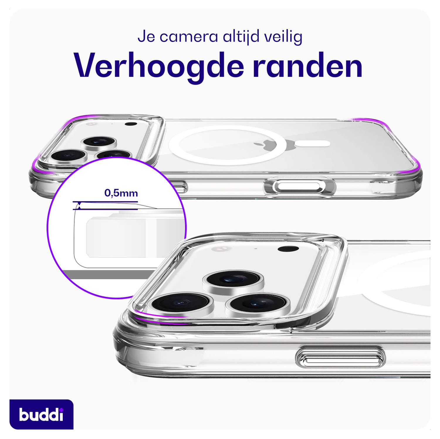 iPhone 17 Pro Starter Kit - Hoesje, Screenprotector 2st & Oplader afbeelding 7
