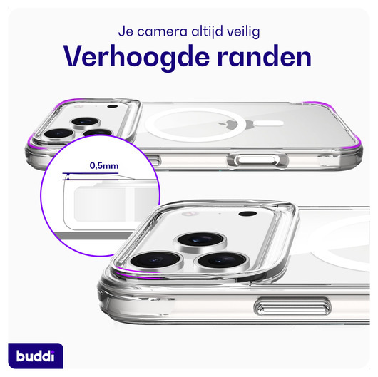 iPhone 17 Pro Starter Kit - Hoesje, Screenprotector 2st & Oplader afbeelding 7