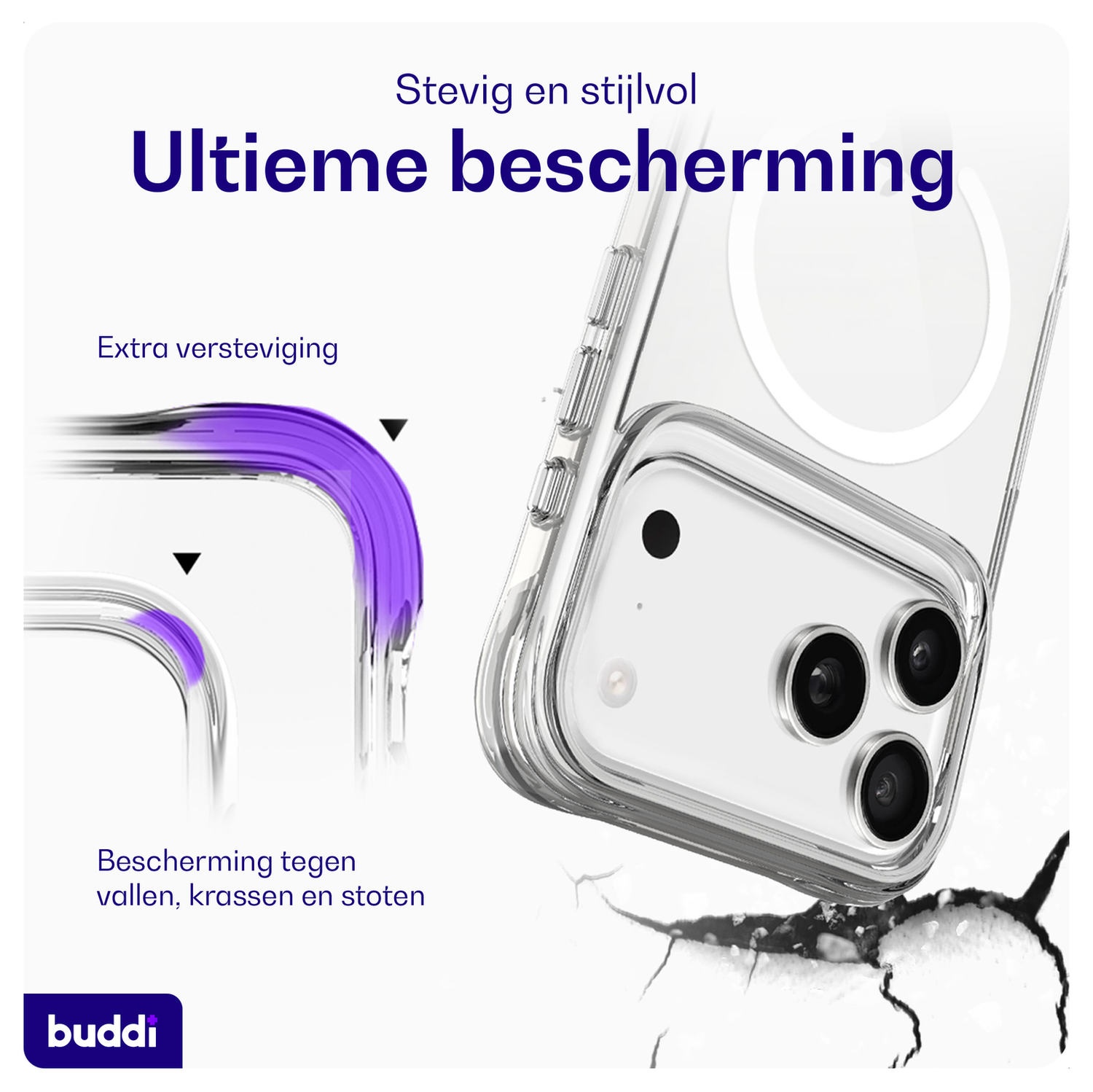 iPhone 17 Pro Max Starter Kit - Hoesje, Screenprotector 2st & Oplader afbeelding 9