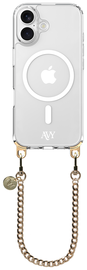 AVY Apple iPhone 16 Hoesje met Koord & MagSafe 30CM Aurum Lien