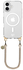 AVY Apple iPhone 16 Hoesje met Koord & MagSafe 30CM Aurum Lien