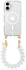 AVY Apple iPhone 16 Hoesje met Koord & MagSafe 30CM Cupid White