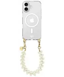 AVY Apple iPhone 16 Hoesje met Koord & MagSafe 30CM Cupid Beige afbeelding