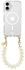 AVY Apple iPhone 16 Hoesje met Koord & MagSafe 30CM Cupid Beige
