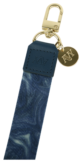 AVY Apple iPhone 16 Hoesje met Koord & MagSafe 130CM Obscura Blue afbeelding 15