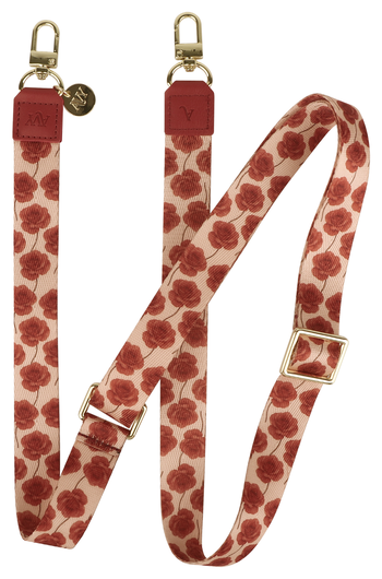 AVY Apple iPhone 16 Hoesje met Koord & MagSafe 130CM Botanique Roses afbeelding 12