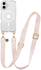 AVY Apple iPhone 16 Hoesje met Koord & MagSafe 130CM Cupid Blush afbeelding 1