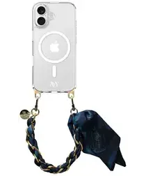 AVY Apple iPhone 16 Hoesje met Koord & MagSafe 32CM Obscura Blue afbeelding