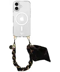 AVY Apple iPhone 16 Hoesje met Koord & MagSafe 32CM Panthera Chic afbeelding