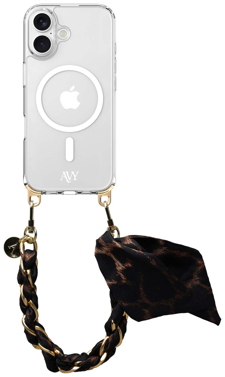 AVY Apple iPhone 16 Hoesje met Koord & MagSafe 32CM Panthera Chic afbeelding 1