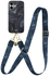 AVY Apple iPhone 16 MagSafe Hoesje met Koord 130CM Obscura Blue afbeelding 1