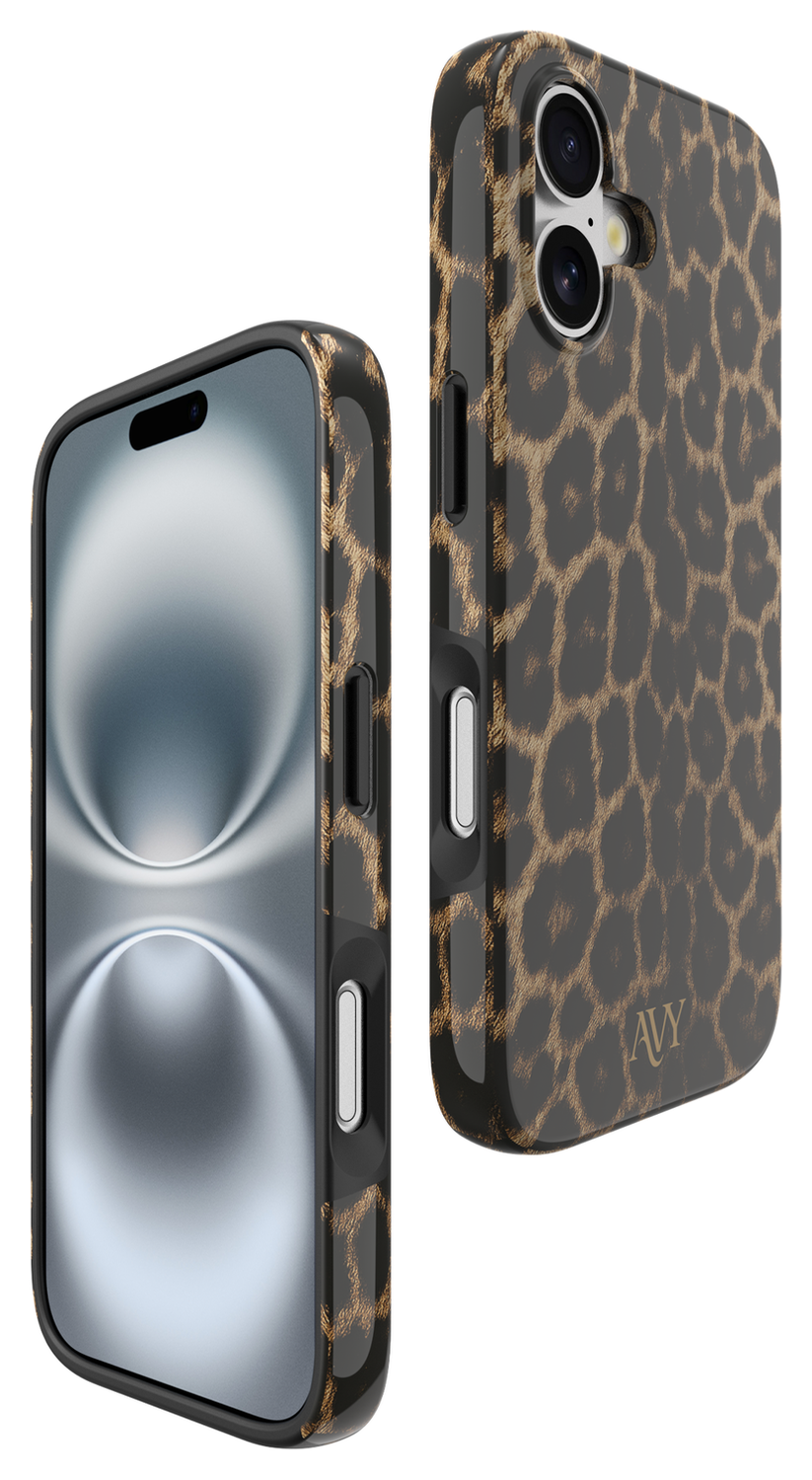 AVY Apple iPhone 16 MagSafe Hoesje met Koord 30CM Panther Hearts afbeelding 17