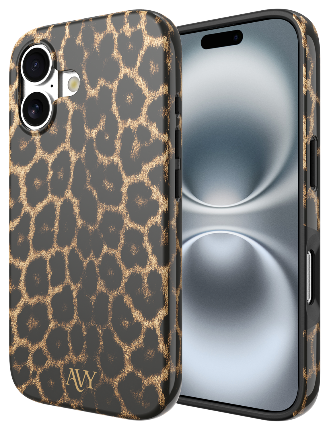 AVY Apple iPhone 16 MagSafe Hoesje met Koord 30CM Panther Hearts afbeelding 21