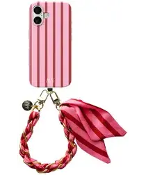 AVY Apple iPhone 16 MagSafe Hoesje met Koord 32CM Linea Sol afbeelding