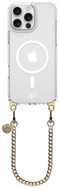 AVY Apple iPhone 16 Pro Hoesje met Koord & MagSafe 30CM Aurum Lien