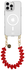 AVY Apple iPhone 16 Pro Hoesje met Koord & MagSafe 30CM Cupid Red afbeelding 1