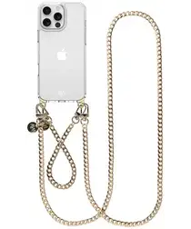 AVY Apple iPhone 16 Pro Hoesje met Koord & MagSafe Set Aurum Lien afbeelding