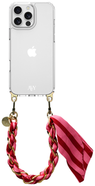 AVY Apple iPhone 16 Pro Hoesje Met Koord 32CM Linea Sol