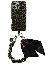 AVY Apple iPhone 16 Pro MagSafe Hoesje met Koord 32CM Panthera Chic afbeelding