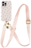 AVY Apple iPhone 16 Pro MagSafe Hoesje met Koord 130CM Cupid Blush