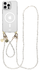 AVY Apple iPhone 16 Pro Max Hoesje met Koord & MagSafe Set Perla Chic afbeelding 1