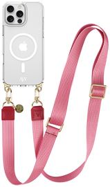 AVY Apple iPhone 16 Pro Max Hoesje met Koord & MagSafe 130CM Linea Sol
