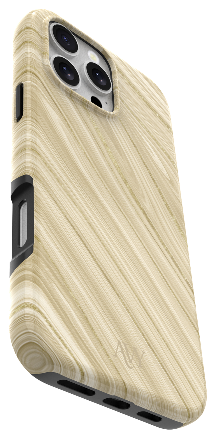 AVY Apple iPhone 16 Pro Max MagSafe Hoesje met Koord 32CM Aurum Gold afbeelding 14
