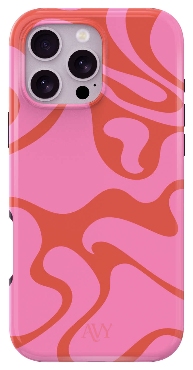 AVY Apple iPhone 16 Pro Max MagSafe Hoesje met Koord 32CM Rosé Twist afbeelding 12