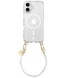 AVY Apple iPhone 17 Hoesje met Koord & MagSafe 30CM Perla Chic afbeelding
