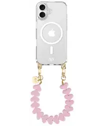 AVY Apple iPhone 17 Hoesje met Koord & MagSafe 30CM Cupid Pink afbeelding