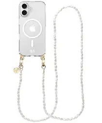 AVY Apple iPhone 17 Hoesje met Koord & MagSafe 120CM Perla Chic Long afbeelding