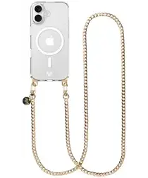 AVY Apple iPhone 17 Hoesje met Koord & MagSafe 120CM Aurum Lien Long afbeelding
