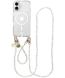 AVY Apple iPhone 17 Hoesje met Koord & MagSafe Set Perla Chic afbeelding