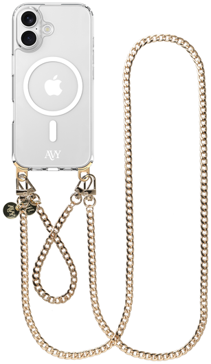AVY Apple iPhone 17 Hoesje met Koord & MagSafe Set Aurum Lien afbeelding 1