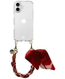 AVY Apple iPhone 17 Hoesje met Koord & MagSafe 32CM Botanique Roses afbeelding