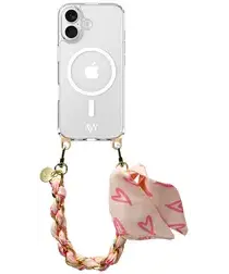 AVY Apple iPhone 17 Hoesje met Koord & MagSafe 32CM Cupid Blush afbeelding