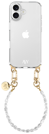 AVY Apple iPhone 17 Hoesje Met Koord 30CM Perla Chic afbeelding