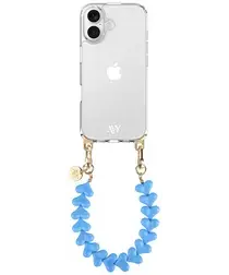 AVY Apple iPhone 17 Hoesje Met Koord 30CM Cupid Blue afbeelding