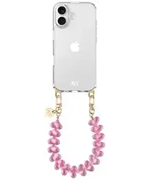 AVY Apple iPhone 17 Hoesje Met Koord 30CM Cupid Clear Pink afbeelding