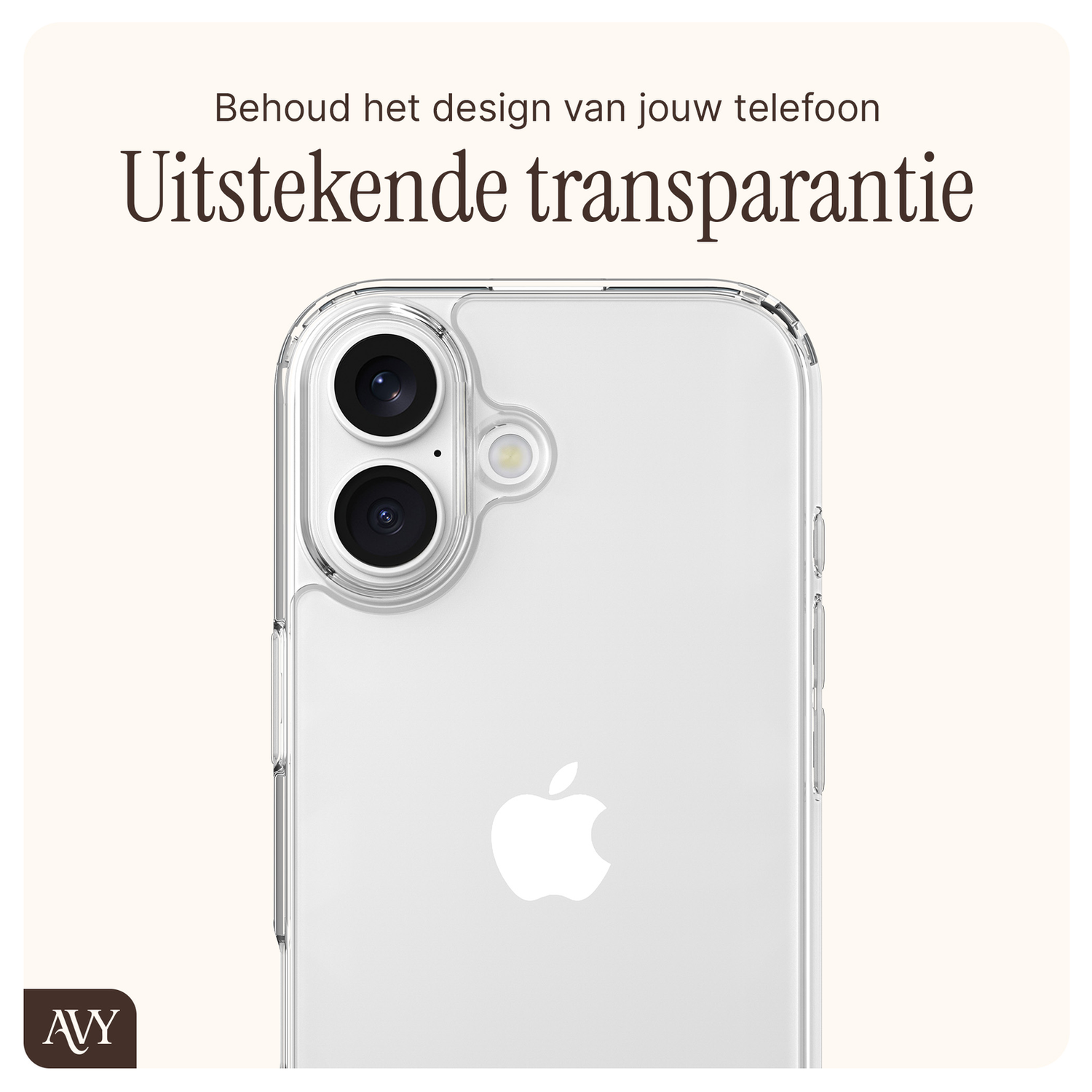 AVY Apple iPhone 17 Hoesje Met Koord 32CM Linea Sol afbeelding 6