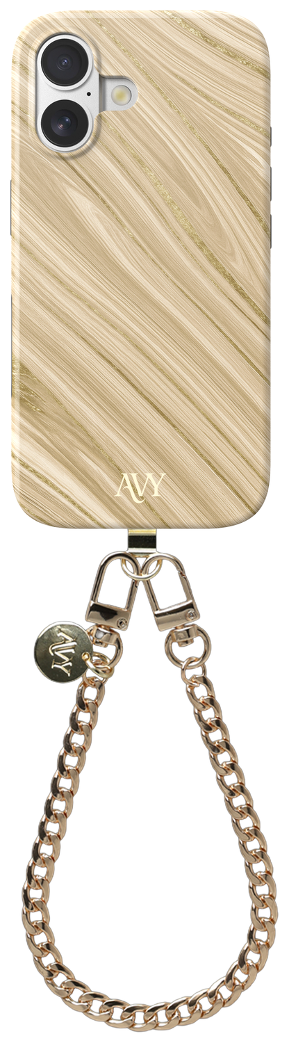 AVY Apple iPhone 17 MagSafe Hoesje met Koord 30CM Aurum Lien afbeelding 1
