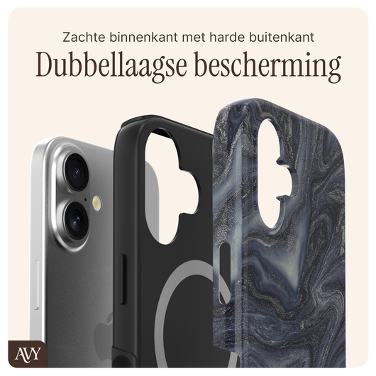 AVY Apple iPhone 17 MagSafe Hoesje met Koord 32CM Obscura Blue afbeelding 8