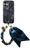 AVY Apple iPhone 17 MagSafe Hoesje met Koord 32CM Obscura Blue