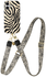 AVY Apple iPhone 17 MagSafe Hoesje met Koord 130CM Serengeti Zebra