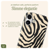 AVY Apple iPhone 17 MagSafe Hoesje met Koord 32CM Serengeti Zebra afbeelding 7