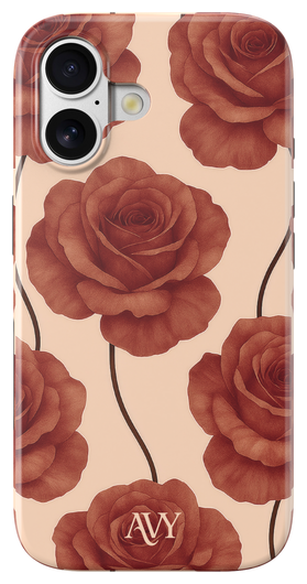 AVY Apple iPhone 17 MagSafe Hoesje met Koord 32CM Botanique Roses afbeelding 11