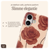 AVY Apple iPhone 17 MagSafe Hoesje met Koord 32CM Botanique Roses afbeelding 5