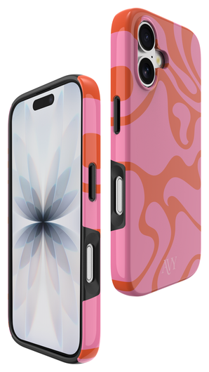 AVY Apple iPhone 17 MagSafe Hoesje met Koord 130CM Rosé Twist afbeelding 15