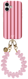 AVY Apple iPhone 17 MagSafe Hoesje met Koord 30CM Linea Hearts