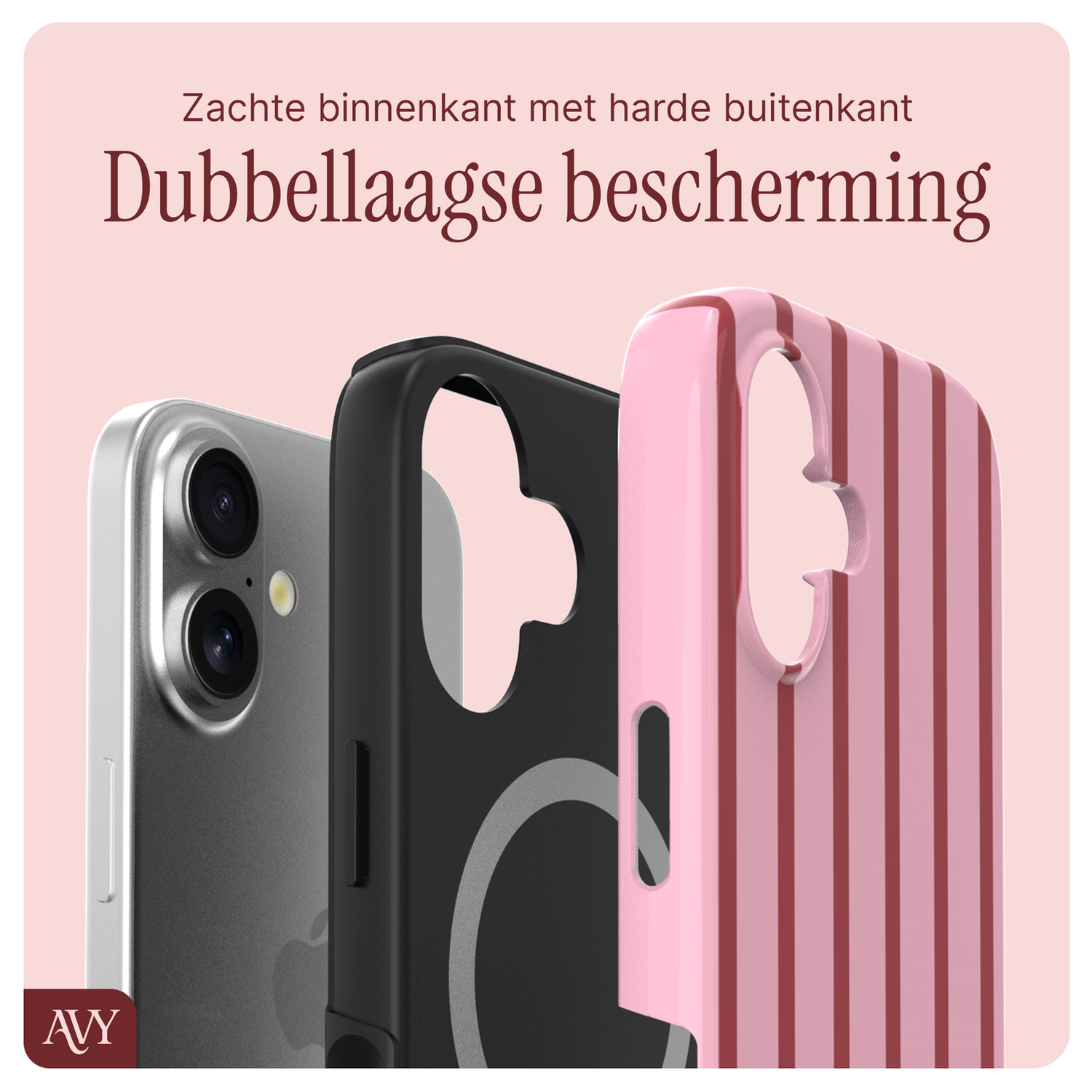 AVY Apple iPhone 17 MagSafe Hoesje met Koord 32CM Linea Sol afbeelding 4
